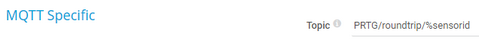 MQTT Specific MQTT Specific