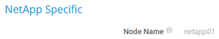 NetApp Specific NetApp Specific